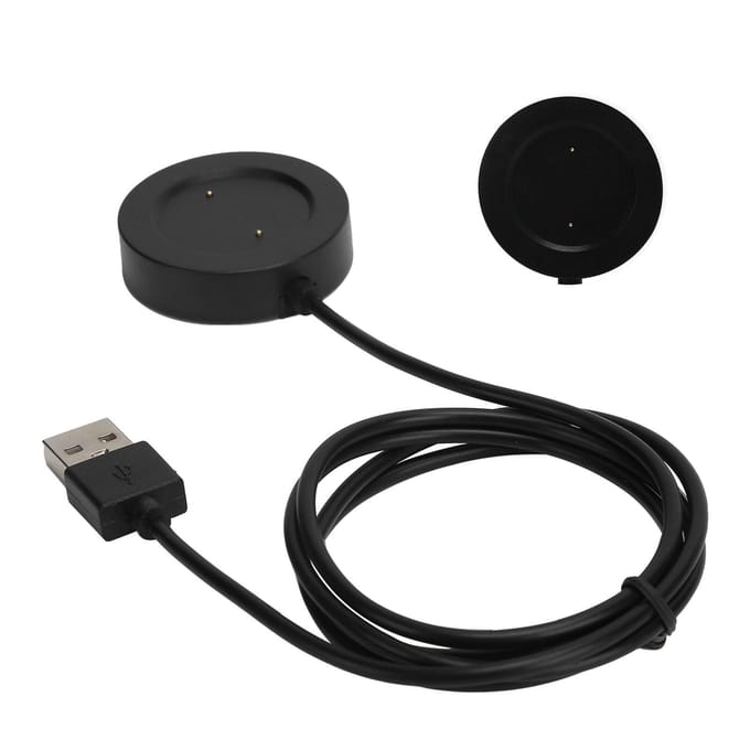 Câble de charge compatible avec la station de charge USB portable Xiaomi Color Watch black