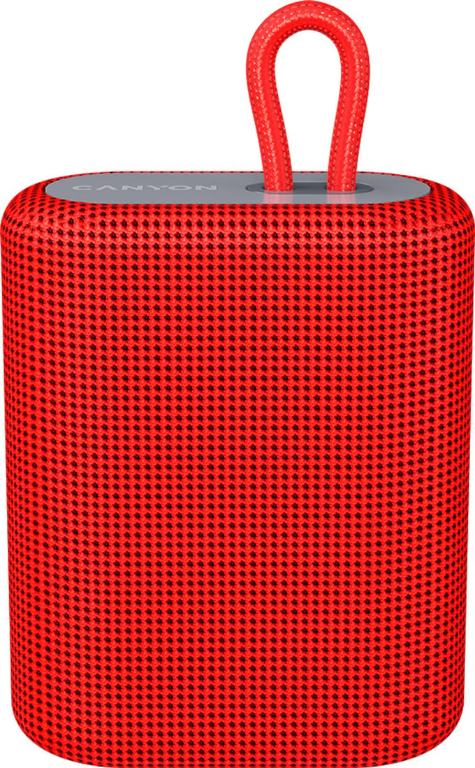 Canyon BSP-4 Serie - Draagbare Bluetooth Speaker - 5W - FM Radio - Rood