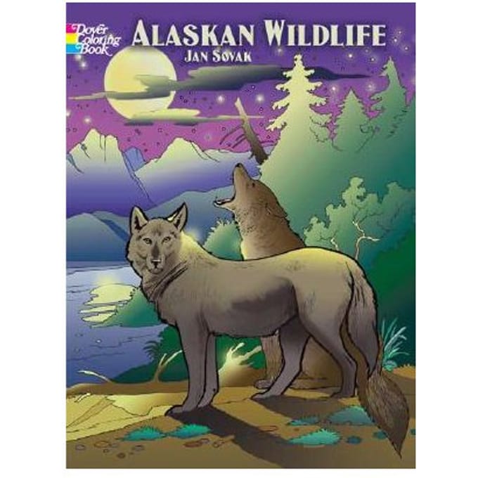 Alaskan Wildlife Coloring Book - Sovak, Jan