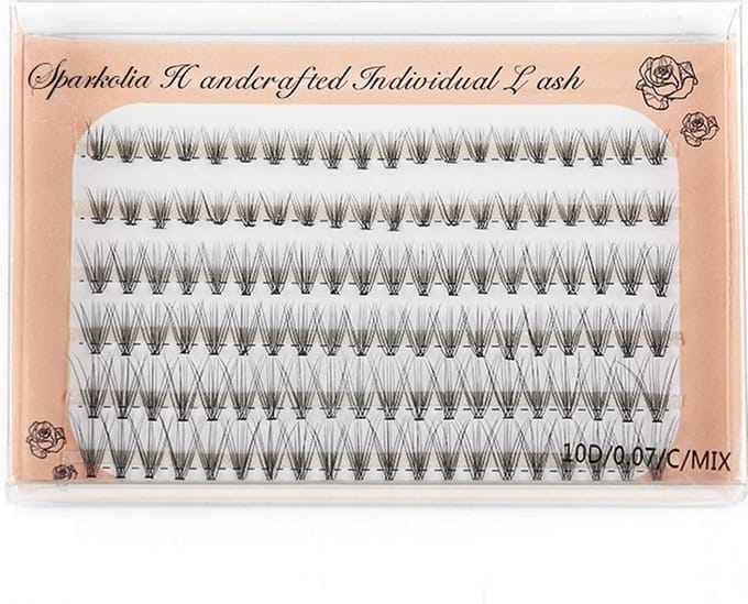 Individual Lashes | 120 Individuele wimpers | 10D | Mix 8MM 10MM 12MM Combo | Sparkolia