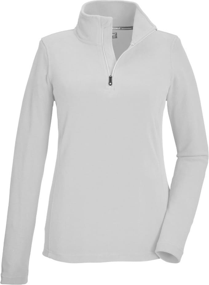 Killtec skipully dames - dames ski pully - 40880 - wit - korte rits - maat 48