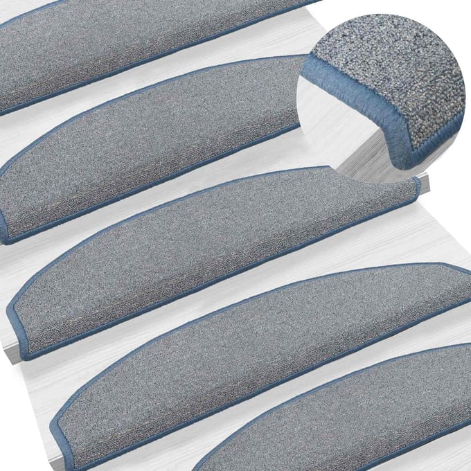 vidaXL - Zelfklevende - trapmatten - 15 - st - 80 - x - 24,5 - x - 3,5 - cm