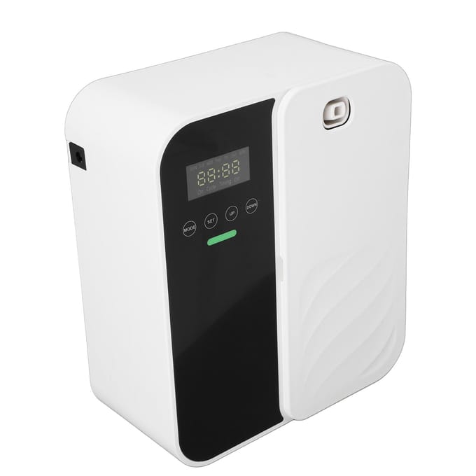 Diffuseur d'aromathérapie 500 ml, grande portée 1 000 m³, montage mural et de bureau, diffuseur d'arômes essentiel white