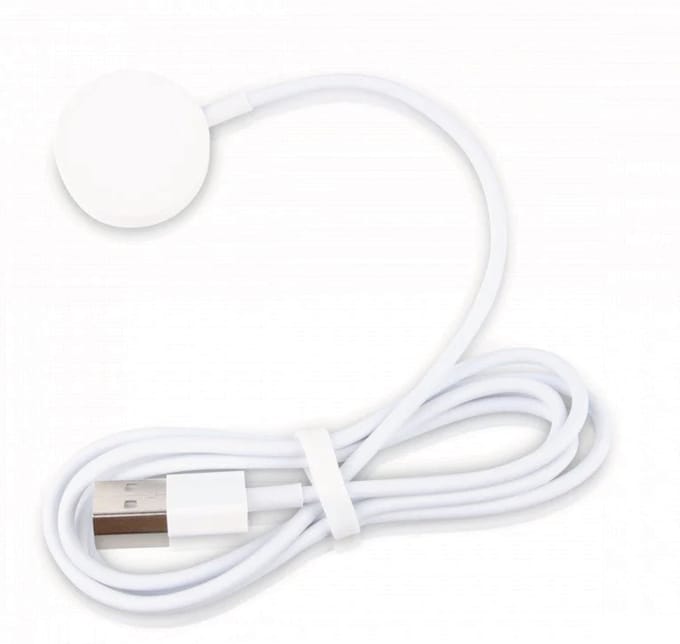 Oplaadkabel geschikt voor Apple Watch Oplader USB Kabel Draadloos Magnetisch
