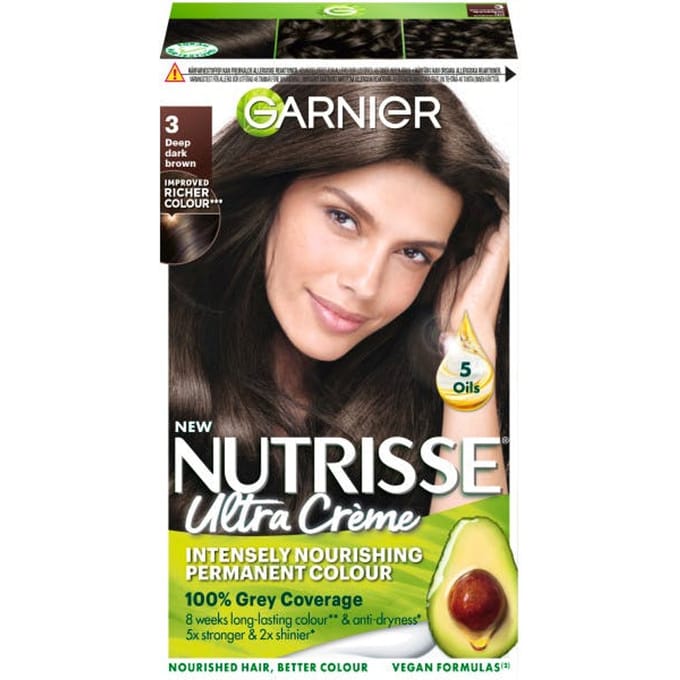 Garnier Nutrisse Cream 3 Dark Brown 1 st