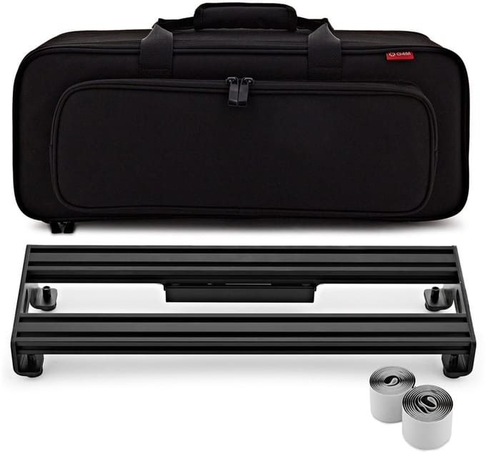 G4M Pedalboard with Integrated Power Supply and Carry Case, Small