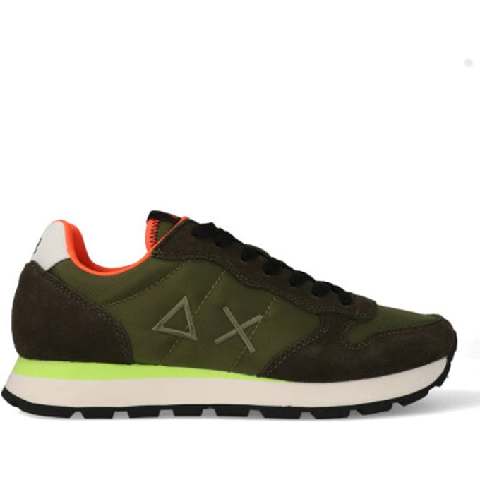 Sun68 Sneaker Tom Fluo Militare - Maat 41 - Heren - Sneakers