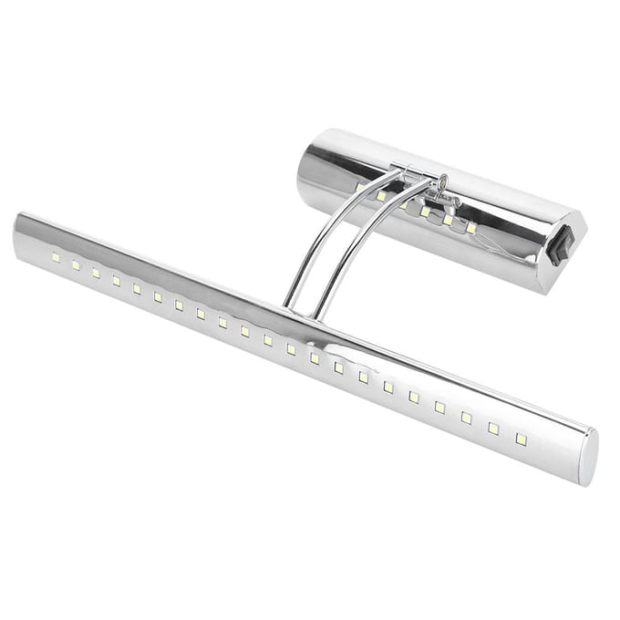 Applique Murale LED Miroir en Acier Inoxydable Éclairage de Salle de Bain 5W