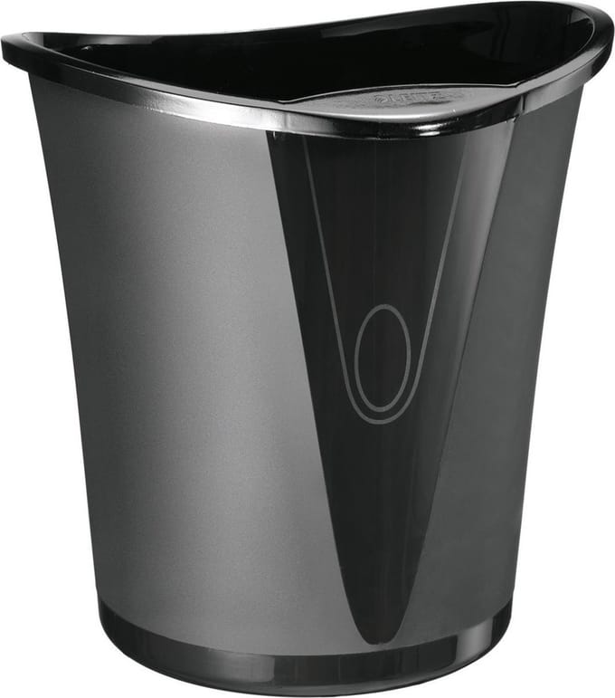 Prullenbak Leitz Allura 18L zwart
