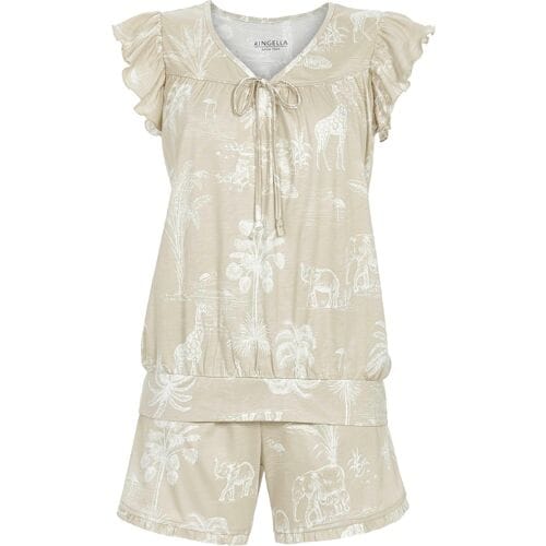 Speelse beige shortama Ringella - Beige - Maat - 36