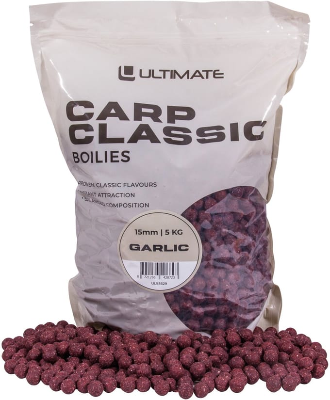 Ultimate Carp Classic Boilies 15mm 5kg - Garlic - Boilies