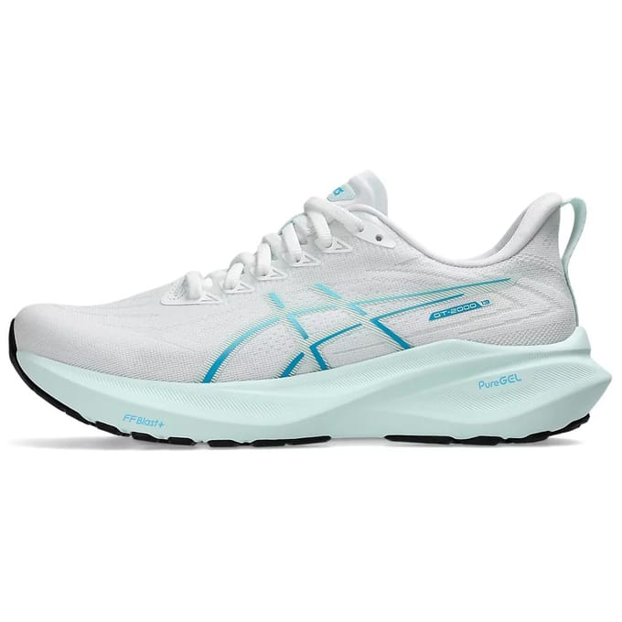 ASICS GT 2000 13 Wit Soothing Sea Dames Sneakers 1012B666-101 40.5 white