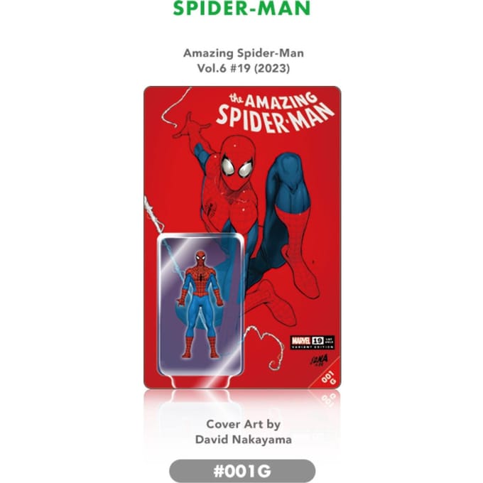 Hot-Toys-Pocket Cover Marvel 001G Spider-Man