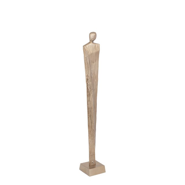 PTMD - Beeld Symon - Bruin - 13x13x92cm