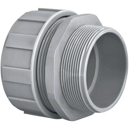 HellermannTyton 166-40715 PSR20-S-M20 Slangbevestiging Grijs M20 16 mm Recht 1 stuk(s)