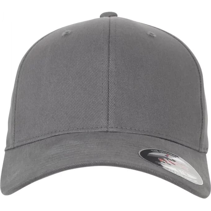 Urban Classics - Brushed Twill Flexfit pet - S/M - Grijs
