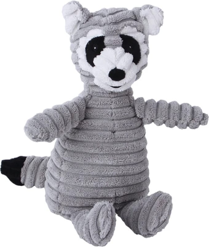 DW4Trading Hondenspeelgoed Wasbeer 26 cm - Knuffel