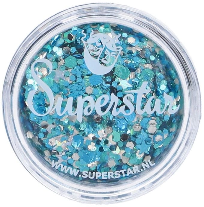 Superstar chunky glitter cream ice queen