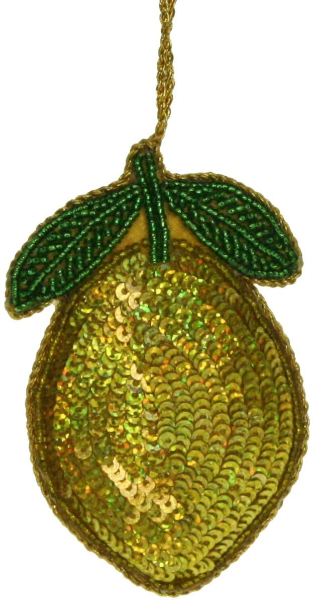 Citroen Ornament 6,5x1x10,5cm