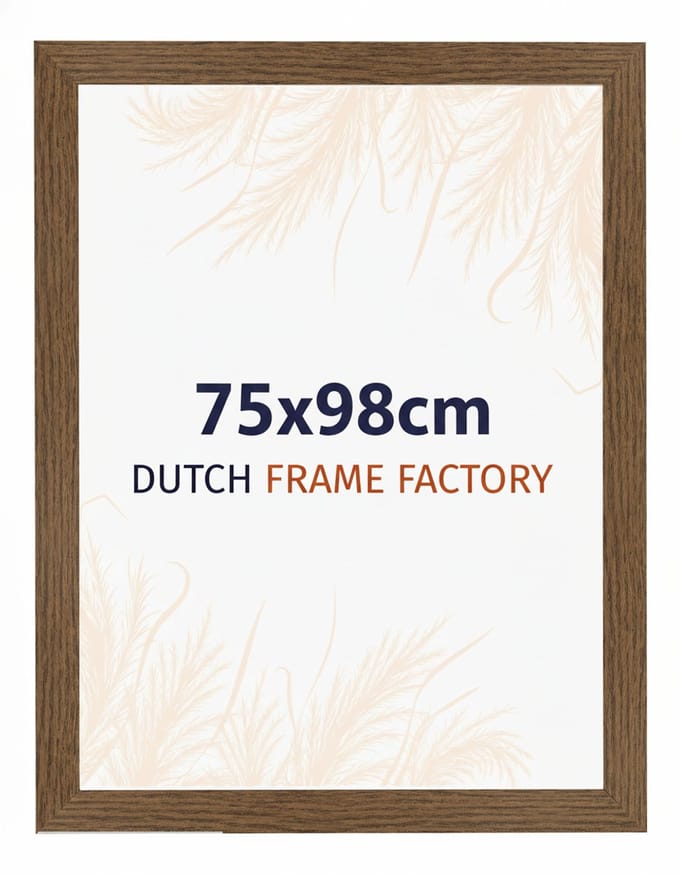 Fotolijst 61x91,5 cm - MDF - Zwart Mat - Benno