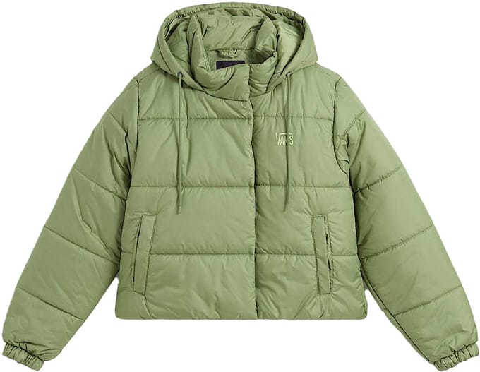 Vans Hillgate Cropped Jas Groen S Vrouw