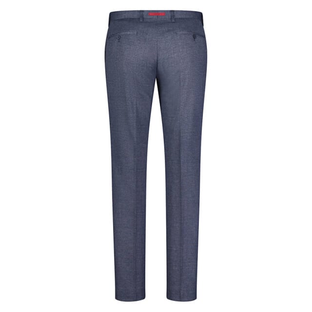 Roy Robson Broek Faux-Uni Flat Front Navy / male