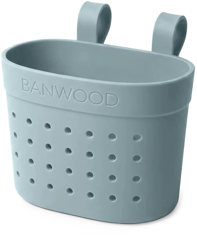 Banwood - Pin & Ride basket - Fietsmandje - Mandje voor stepjes - Teal