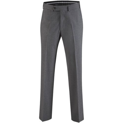 Eurex Heren Flatfrontbroek  Style JAN MID GREY, mediumgrijs, maat 25