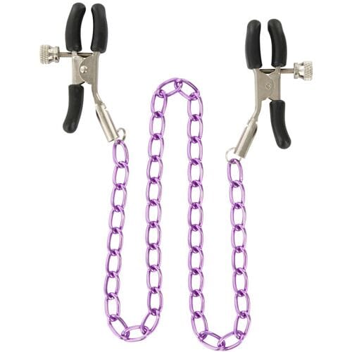 TOYJOY - Stimulating Nipple Chain - Bondage / SM Nipple clamps Metaal