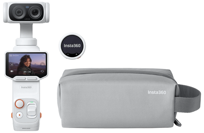 Insta360 - Luna Ultra Creator Bundle Stellar White - Actioncam - Gimbalcamera