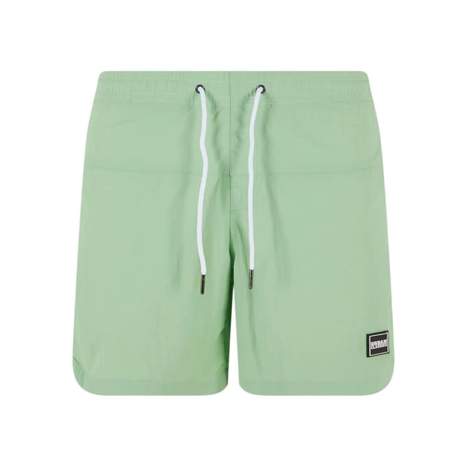 Urban Classics - Block Zwemshorts - L - Groen