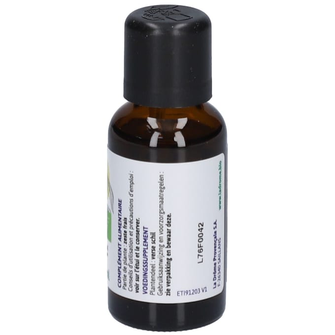 Ladrôme Citroen (Citrus Limon) Etherische Olie Biologisch 30 ml