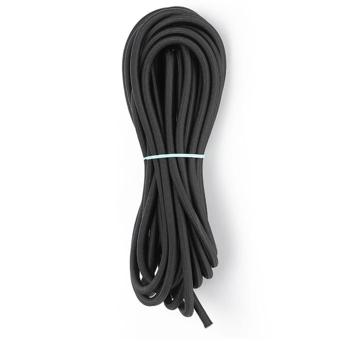 7mm 10m   32.8ft Ronde Elastische Koord met Sterke Elasticiteit voor Kleding DIY Zwart black