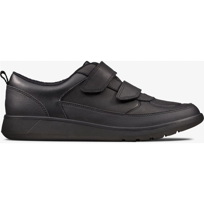 Scape Flare Y Zwarte Leren Schoenen