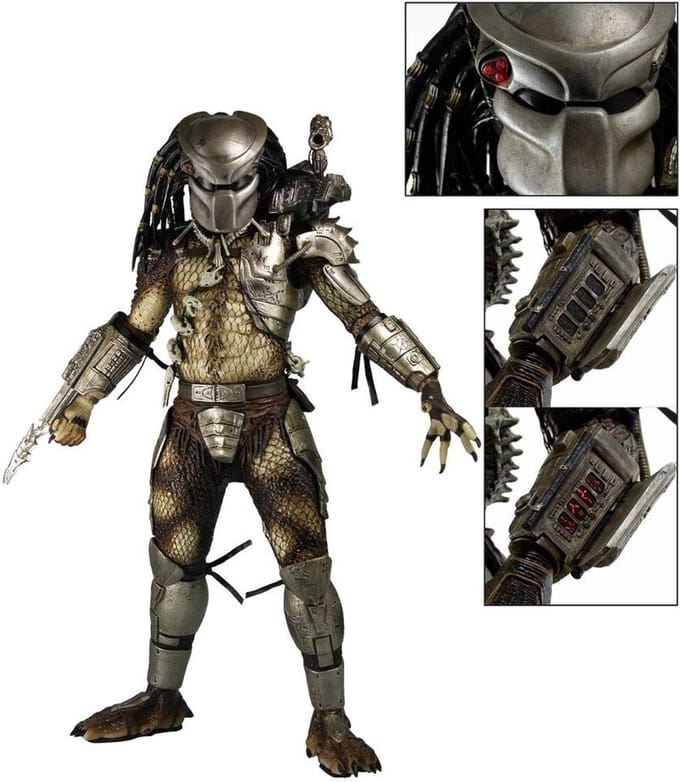 Predator – 1/4th Scale Figure - Jungle Hunter Predator with LED Lights