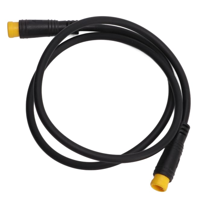 Câble d'extension de frein de vélo électrique à 3 broches, accessoire de modification black
