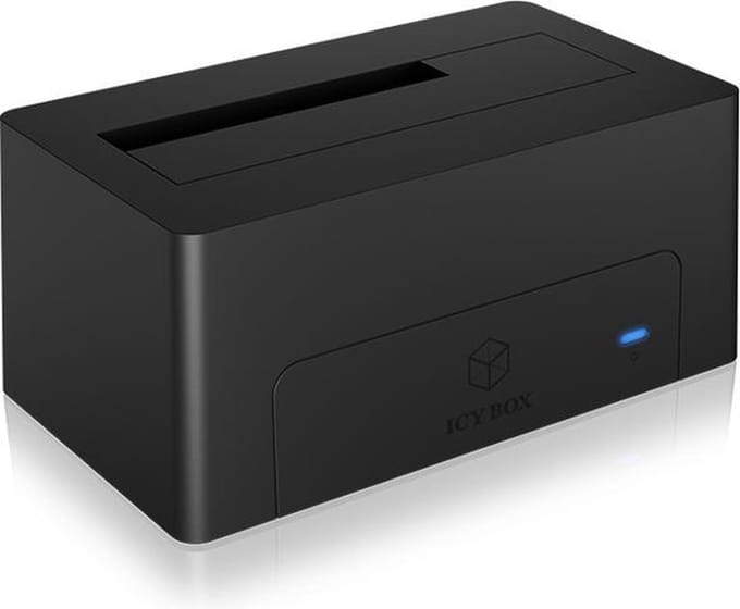 ICY BOX IB-1121-C31 USB 3.2 Gen 2 (3.1 Gen 2) Type-C Antraciet, Zwart