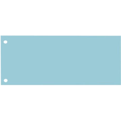 Scheidingsstrook Oxford smal 240x105mm 190gr blauw 100 stuks
