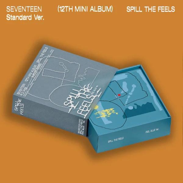SEVENTEEN - [SPILL THE FEELS] 12e mini-album STANDARD Feel blue
