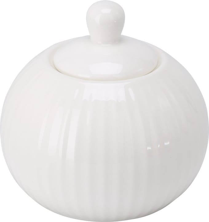 OTIX Suikerpot - met Deksel - 300ml - Wit - Porselein - LUNA