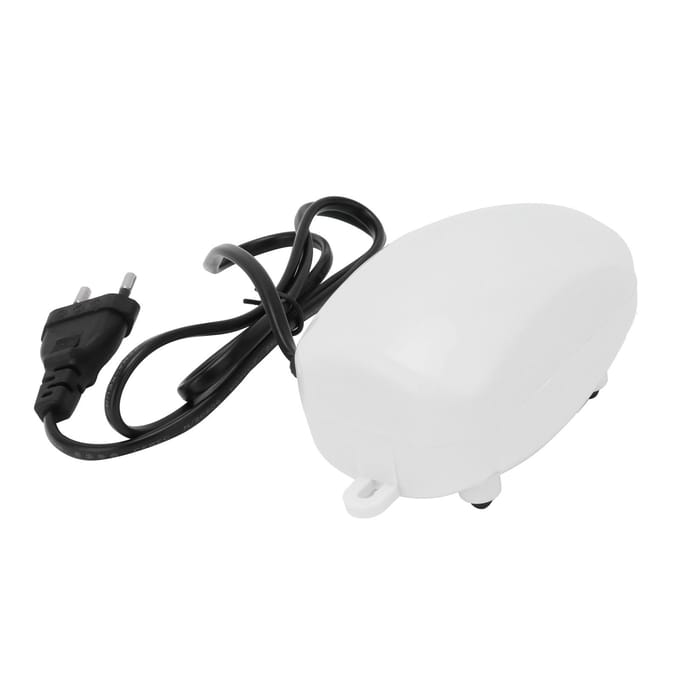 Visaquarium Luchtpomp Kit Mini Stille Aquarium Zuurstofpomp Aquacultuur white