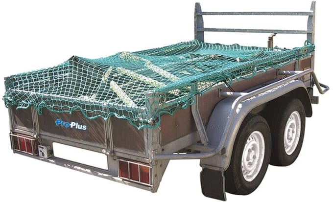 ProPlus - Aanhangwagennet - met - elastisch - koord - 2x3 - m