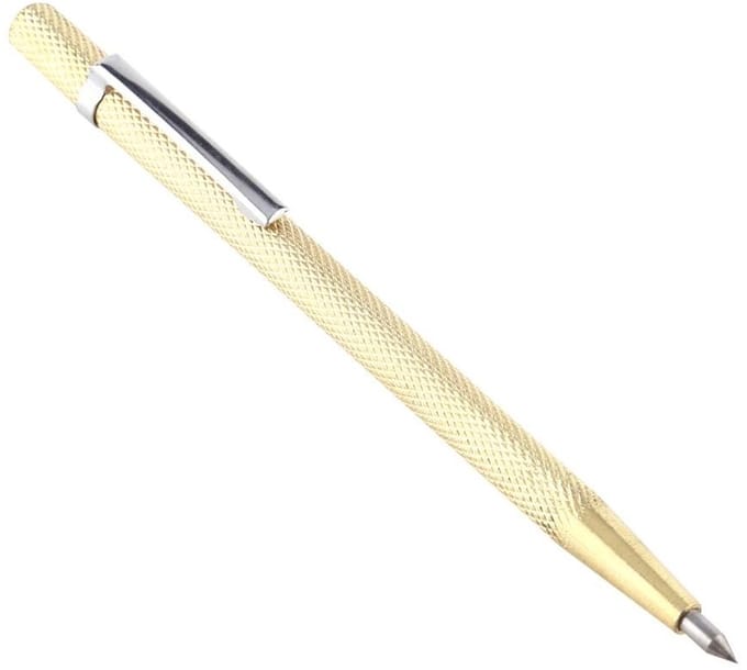 Graveer Pen - Markeer Tool - Materialen Markeren - Draagbaar Ontwerp - 14.5 cm - Goud