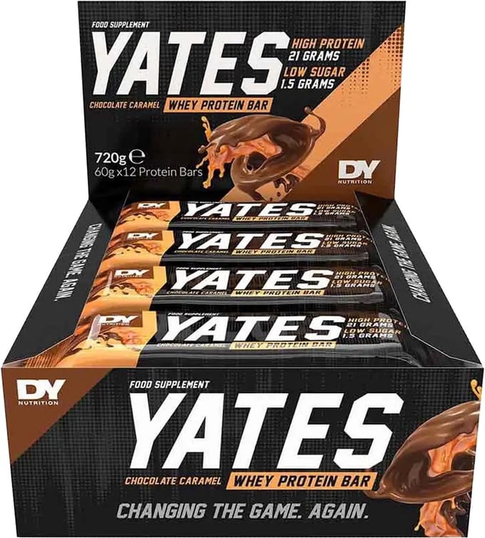 Whey Protein Bar - 12x 60 g - Chocolade/Caramel