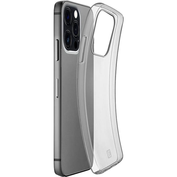 Cellularline Fine - Hoesje Iphone 14 Pro (Przezroczysty)