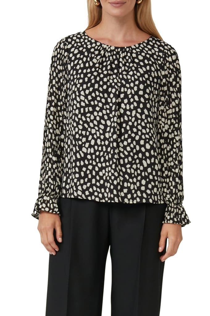 s.Oliver  Blouses Black Taglia: 34 | Maglie a manica lunga Outlet | Donna | Nero