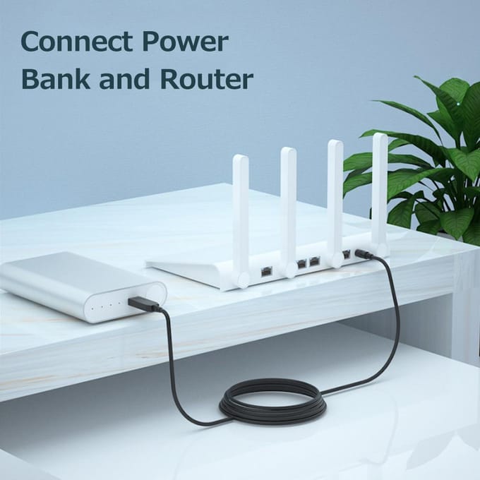 USB-boostkabel 5V naar 12V-voeding USB-voedingsadapterkabel USB naar DC-conversiekabel DC 5,5*2,1-voeding 5V to 9V zwart