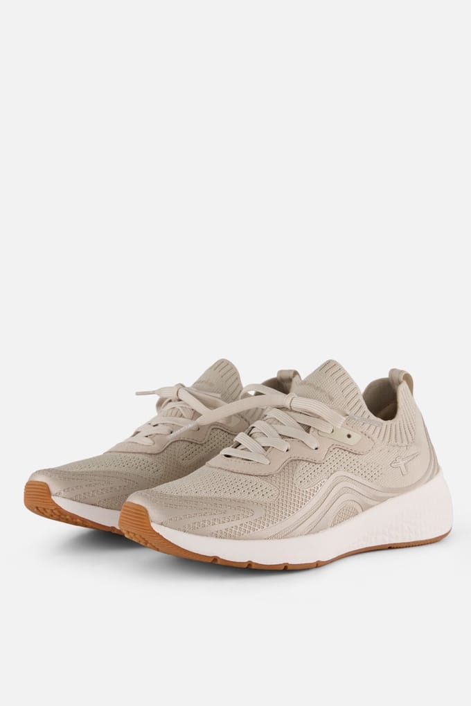Tamaris Tamaris Light Weight Sneakers beige Textiel