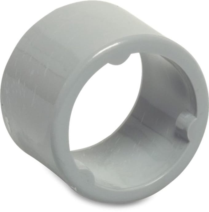 VERLOOPRING PVC-U 32 MM X 40 MM LIJMMOF X SPIE GRIJS KOMO