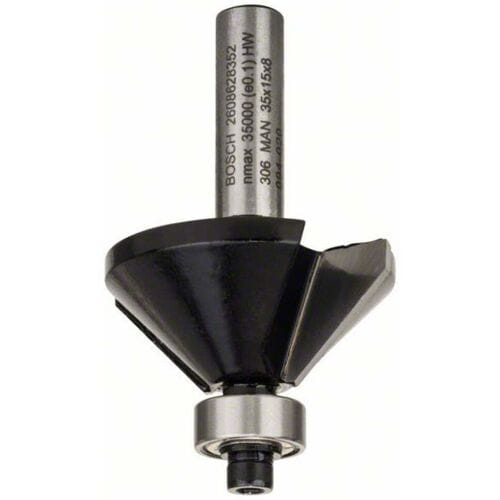 Bosch Accessories 2608628352 Fasefrees Hardmetaal Lengte 56 mm Schachtdiameter 8 mm